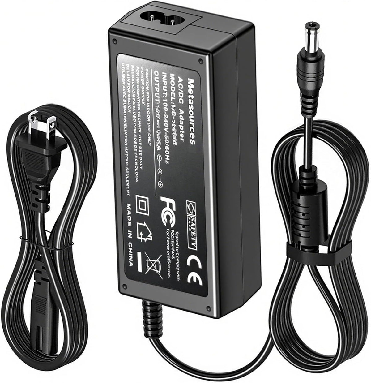 Metasources 19V E3 1080P 4K 10.0 10W AC/DC Adapter Compatible with ETOE PRO Smart Projector Video Android TV Auto Focus