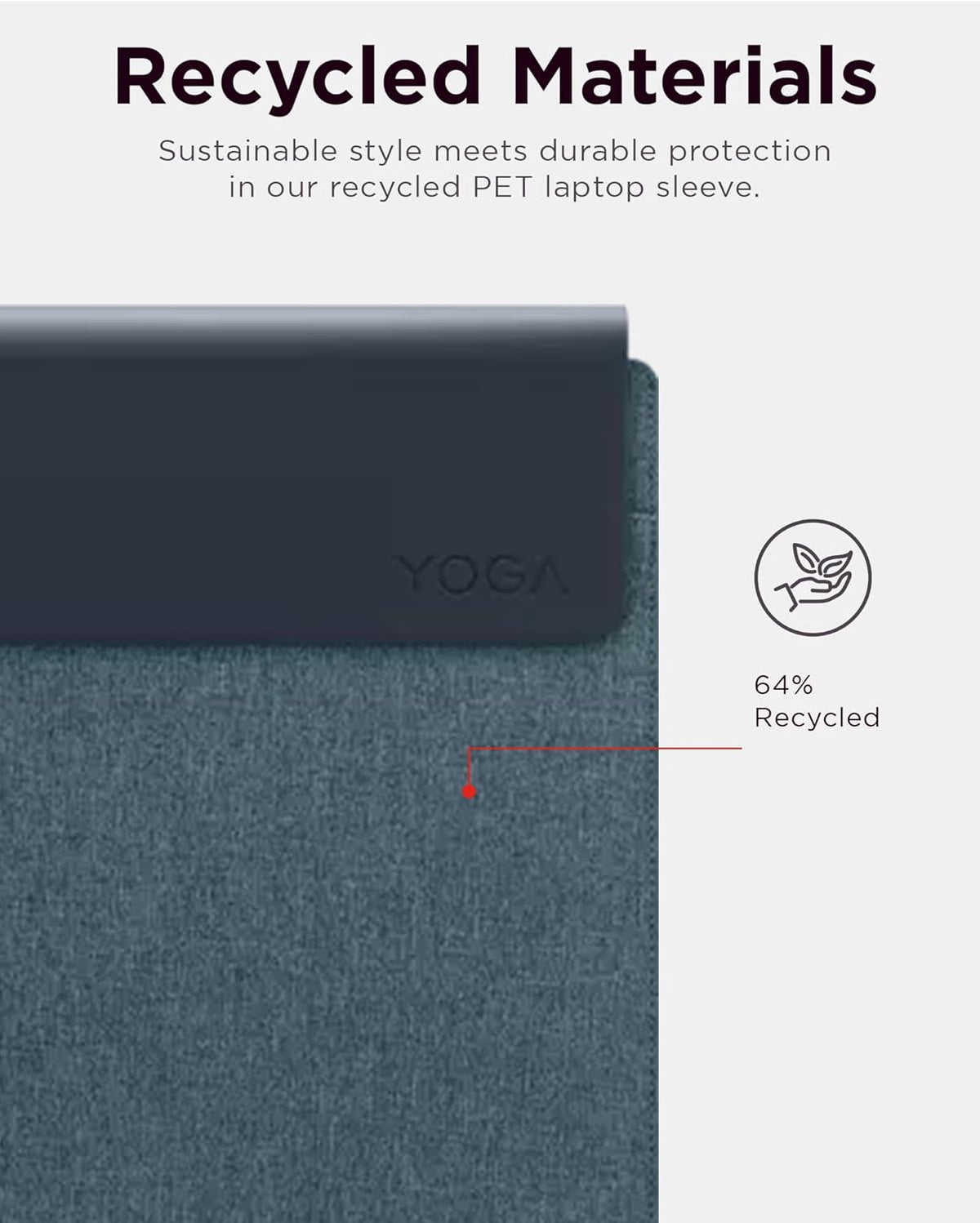 Lenovo 14 Inch Slim Laptop Sleeve Notebook/Tablet - Compatible with MacBook Air/Pro - Eco-Friendly Lightweight Case
