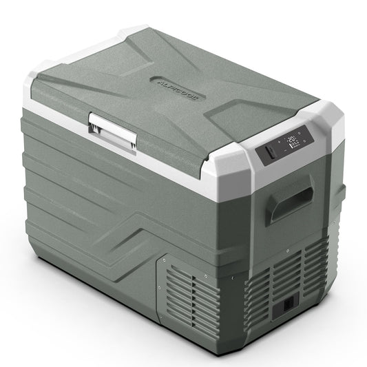 Alpicool Car Refrigerator 12 Volt Refrigerator 37QT. Freezer Electric Cooler, Portable Fridge for Car 12/24V DC 100~240V AC Portable Freezer for Camping RV Camper Truck -4℉-68℉