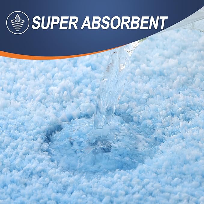 OLANLY Bathroom Rugs Mat 70x24, Extra Soft Absorbent Microfiber Bath Rugs, Rubber Backing, Quick Dry, Machine Washable Bath Mats for Bathroom Floor, Tub and Shower, Home Decor Accessories, Sky Blue