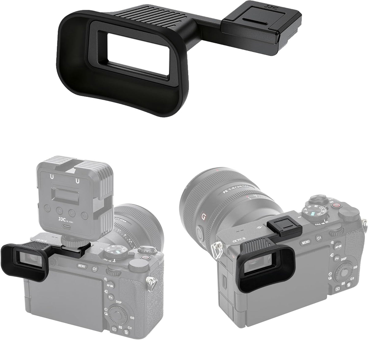 A7C A7C A7CII A7C2 A7CR A7C), II R Soft Rubber Eyecup Eyepiece Viewfinder, JJC Eye Cup for Sony Alpha Cameras(Not