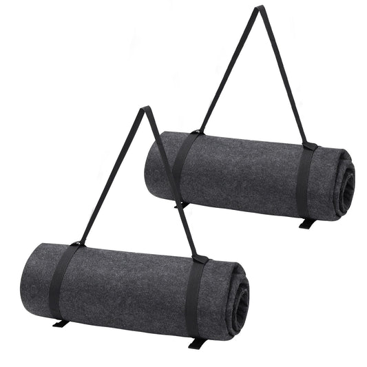 BREENHILL 2 Pack Camping Tent Carpet Mat, (7'4" x 8'4") Inside/Outside Tent Rug,Protective Waterproof Liner Keeps You Warm & Dry, Outdoor Camping Floor Rug Accessory,Trimmable Material