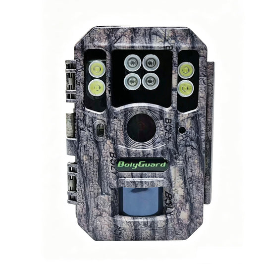BolyGuard BG662-HQ Trail Game Camera 4K/56MP Night Vision Camera Dual-LEDs 940nm Invisible IRs+White LEDs Waterproof IP68 Outdoor Wildlife Camera