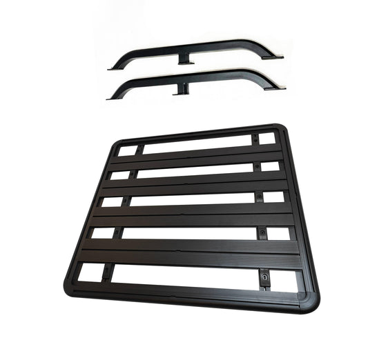 Black Horse Spike Stationary Cargo Platform System for Midsize Trucks Black Compatible with 2005-2024 Colorado|2005-2024 Frontier|2005-2024 Ranger|2005-2024 Tacoma|2019-2024 Gladiator-WHPRB401