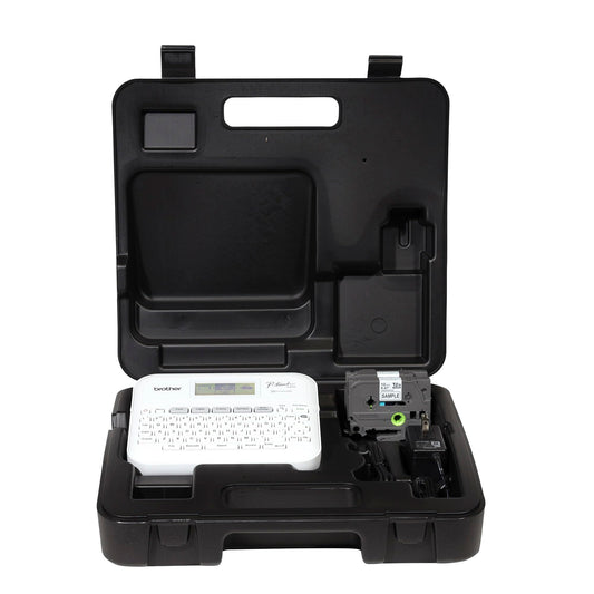 Brother P-Touch PT-D410VP Home / Office Advanced Label Maker | Connect via USB to Create and Print on TZe Label Tapes up to ~3/4 inch