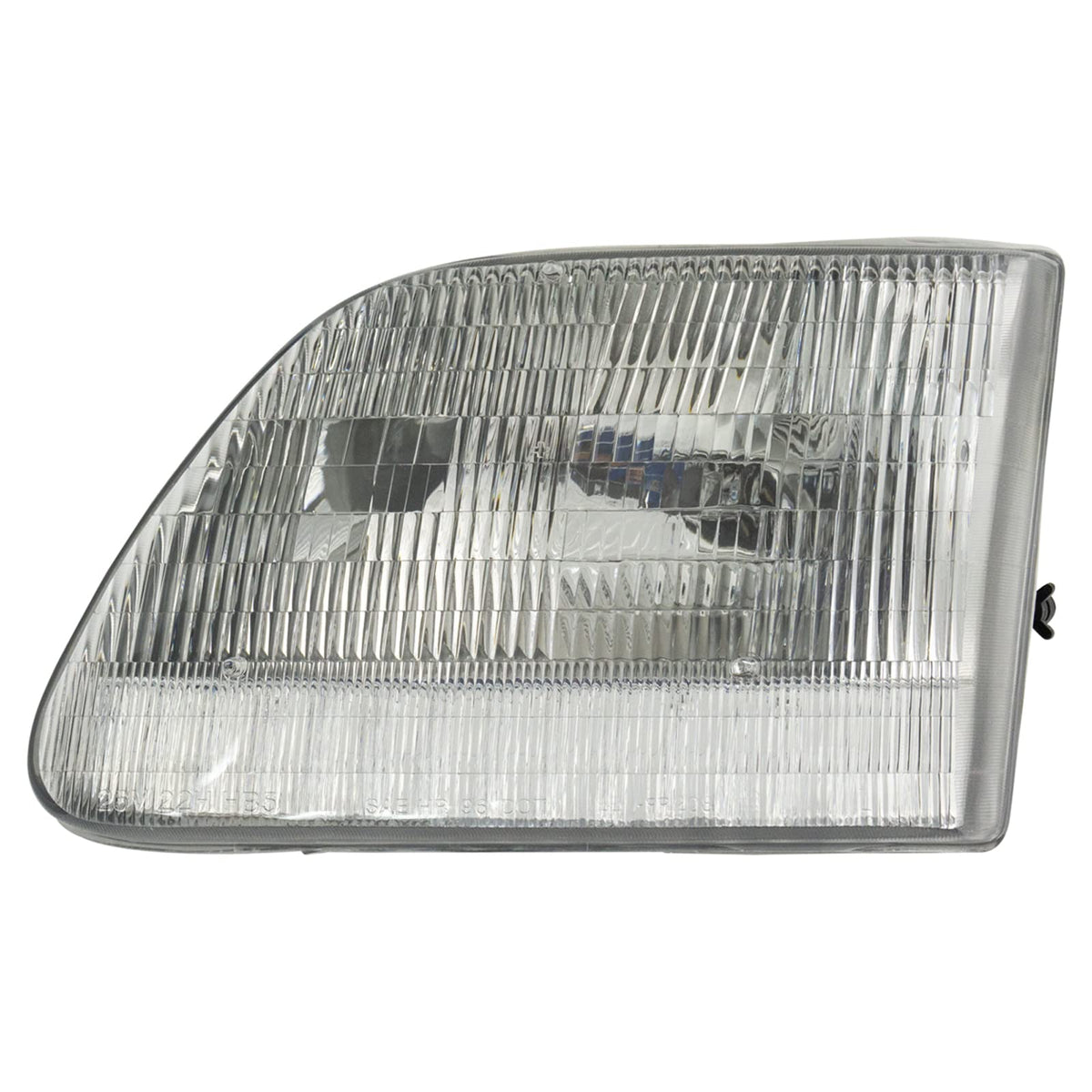 TRQ 6 Piece Headlight & Tail Light Assembly Set for 1997-2003 Ford F150, Clear, Model LKA55995
