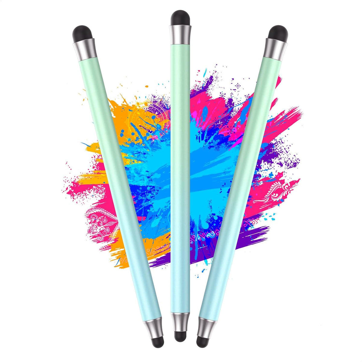 maylofi 3pcs, 2 1 Blue-3pcs) Stylus Pens for Touch Screens in Stylus Pen Compatible with All Touch Screens (Light Green