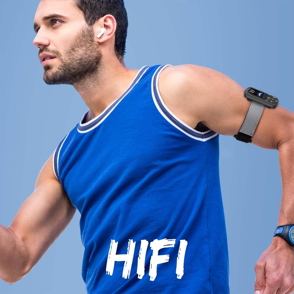 AGPTEK 32GB MP3 5.3 128GB Player with Clip, Bluetooth Lossless Sound with FM Radio, Voice Recorder for Sport Running