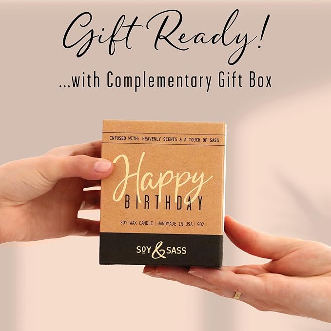 43rd Birthday Gifts for Women - 'Limited Edition 1982' Soy Candle, w/Champagne on Ice I 43 Birthday Gifts for Women I 43rd Gift for Her Ideas I 9oz Reusable Jar, 50Hr Burn, Made in USA