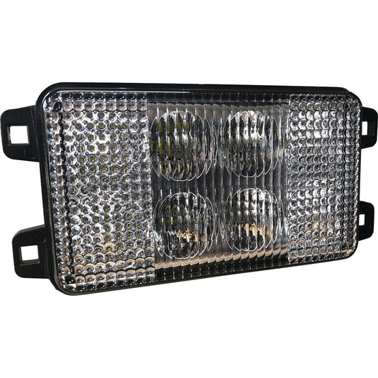 TIGERLIGHTS TL5100 LED Headlight 12V Compatible With/Replacement For John Deere 1025R, 1026R, 2025R, 2027R, 2032R, 2036R, 2038R, 2320, 2520 Flood/Spot Combo Off-Road Light