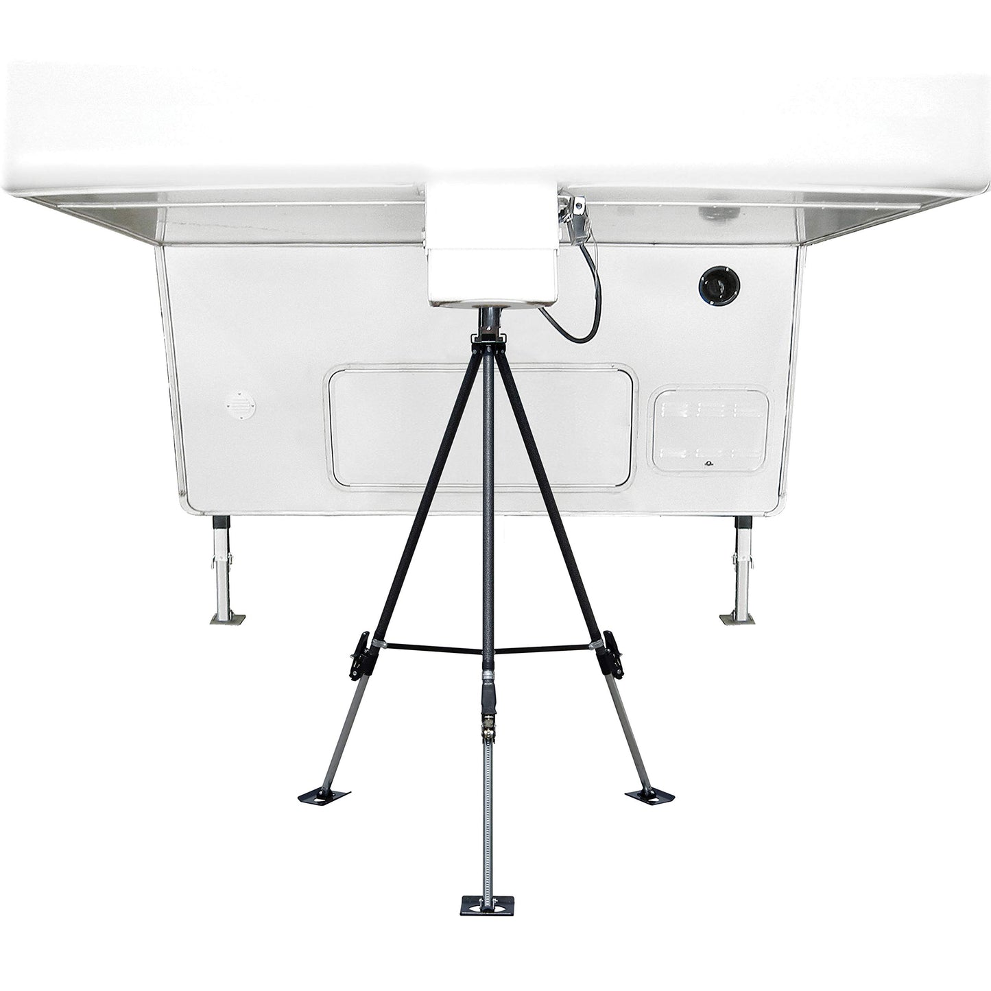 BAL 25066 Kingpin FASTJACK Weekender Stabilizing Tripod – Lightweight RV Stabilizer for 5th Wheel Trailers – Adjustable 40" to 60"
