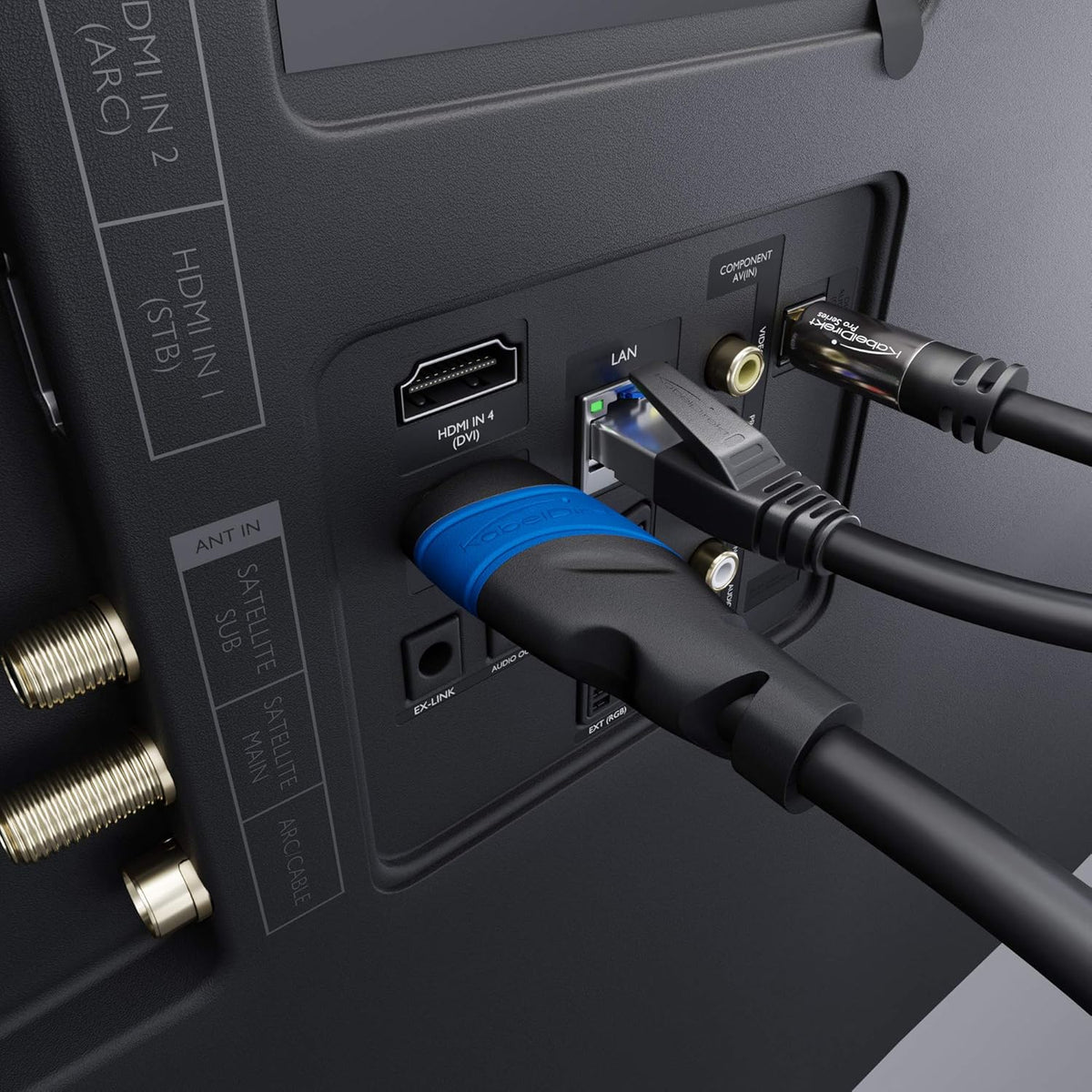 8K 4K 15ft (0.5ft75ft) 10K/8K@60Hz/4K@120Hz PS5, KabelDirekt / HDMI Cable & More HDMI Cables German-Engineered HDMI