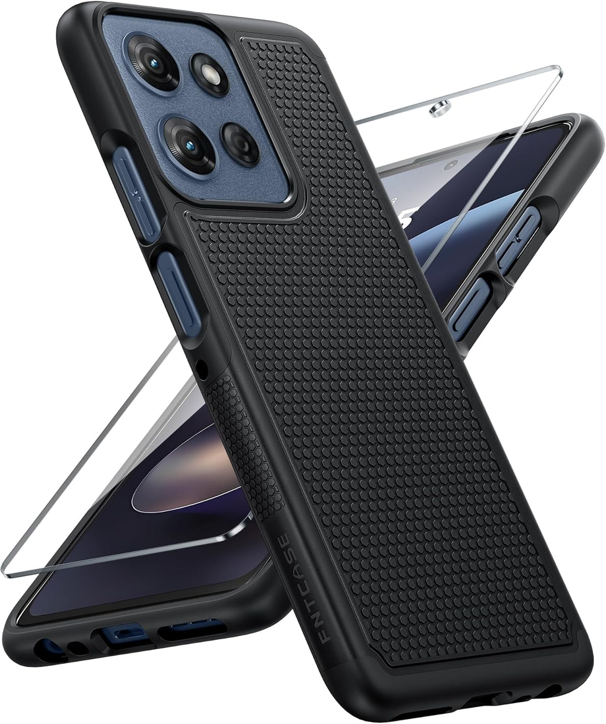 FNTCASE G-2026/2025 2026/Moto 2025 for Moto Phone Case: Moto G Play G Power Case with Screen Protector Dual Layer