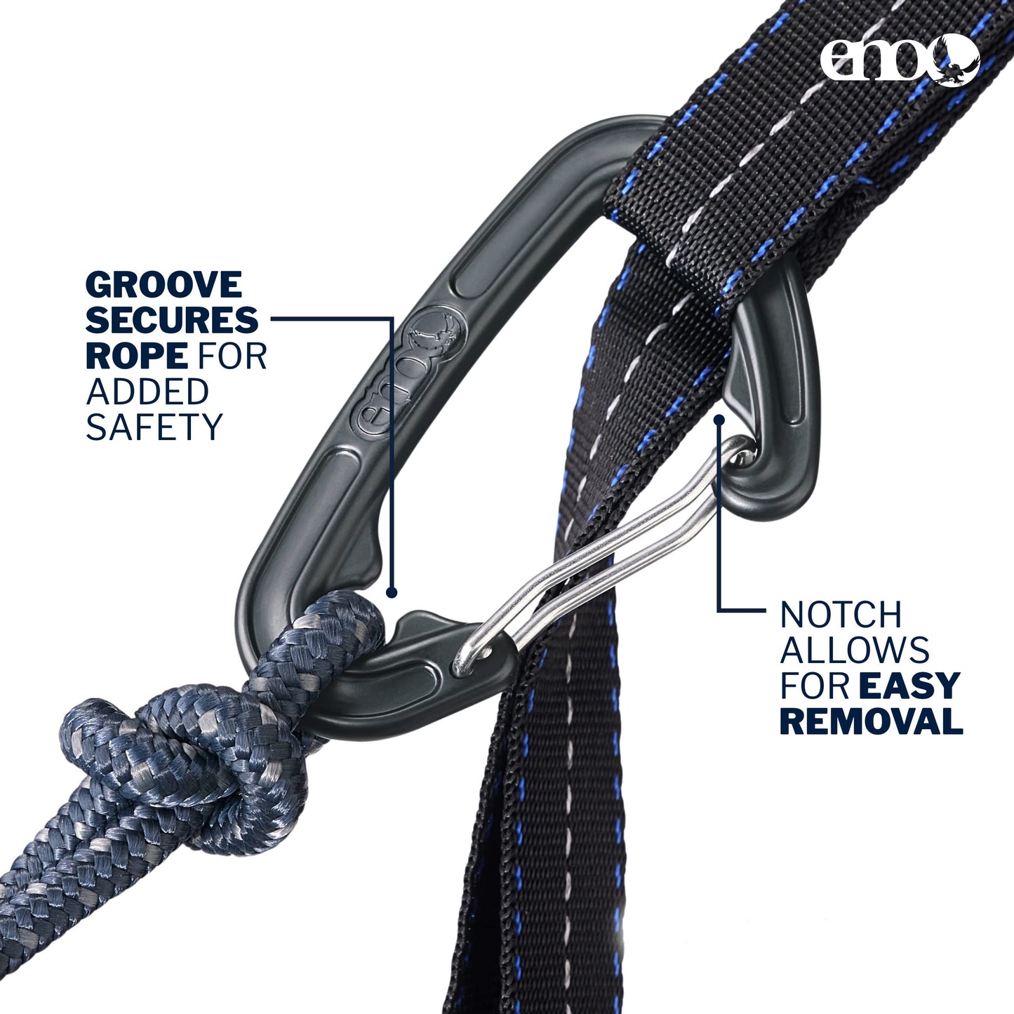 ENO Bundle, Includes the SingleNest Hammock & Atlas Suspension System, Lightweight, Durable Hammock with Straps for Camping, Hiking & Travel, Plum/Berry
