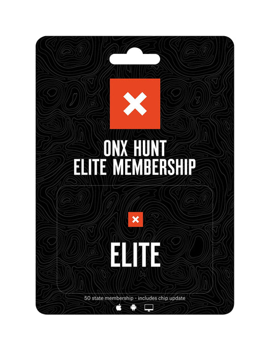 ONX Hunt Elite Membership – Nationwide Digital Hunting Maps for Phone, Tablet & Computer – Color-Coded Public & Private Land Ownership, 24K Topo, Hunt-Specific Layers & Updates